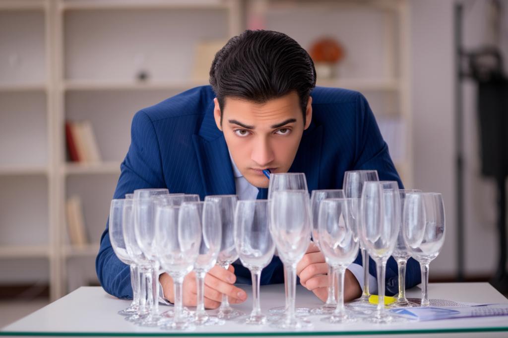 AI prompt: Side-by-side comparison photo of a man looking tired and then looking energetic and happy, before and after transformation, realistic photo style